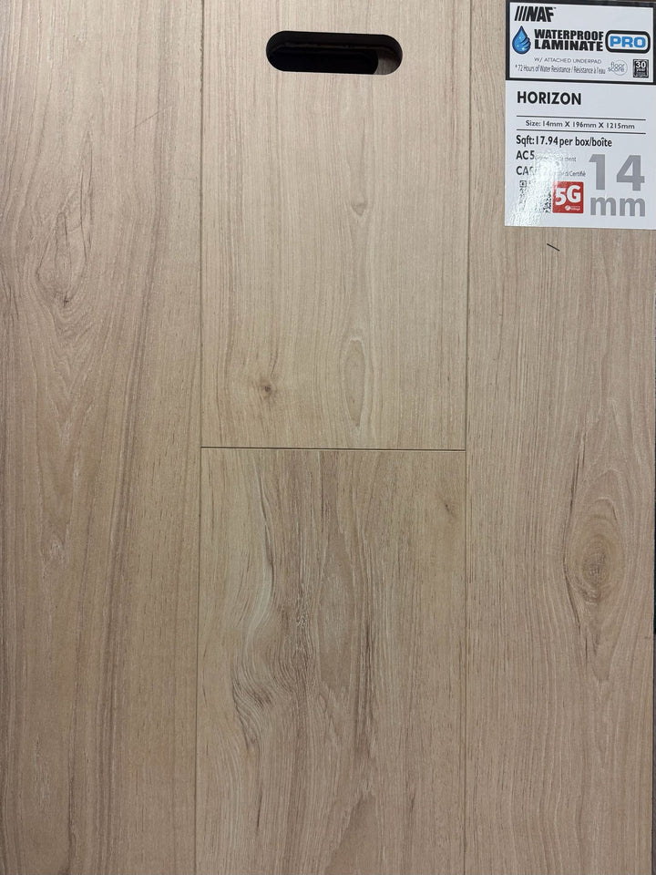 Horizon - NAF 14mm Waterproof Laminate Pro with Underlay