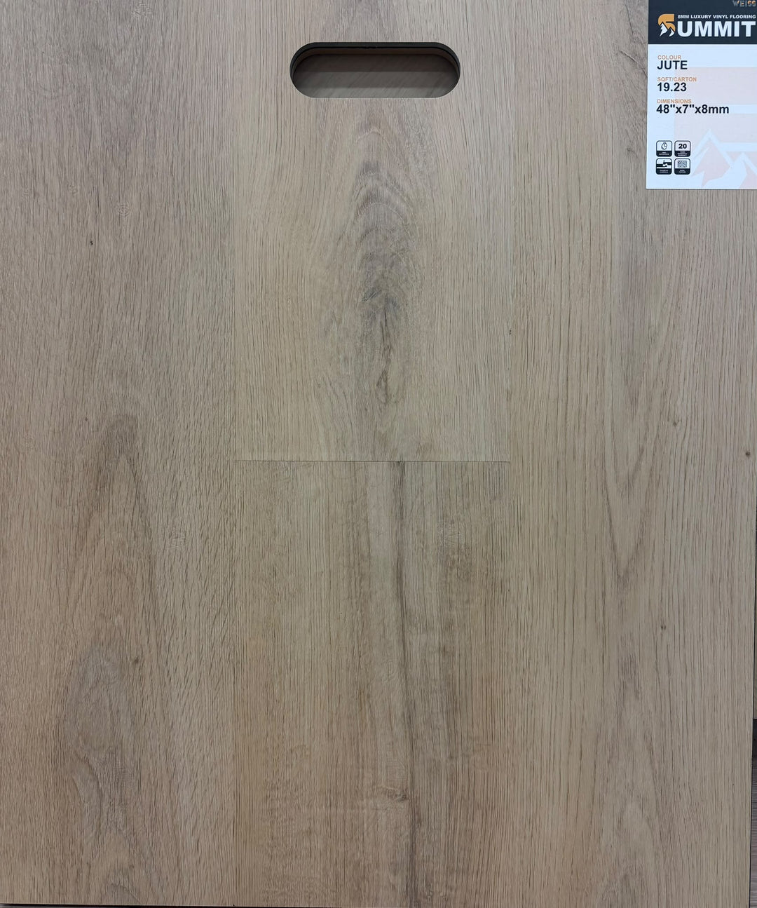 Jute - Weiss flooring 8mm SPC Vinyl - Summit Collection
