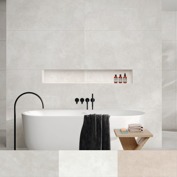 1867 Tile - Glazed Porcelain Koru Collection