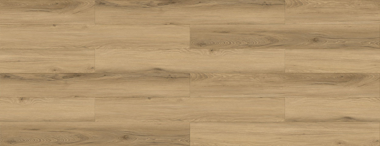 LV326 Alta medium-to-dark oak laminate plank flooring with natural grain patterns and warm beige-brown tones. Available in Waterloo & Kitchener