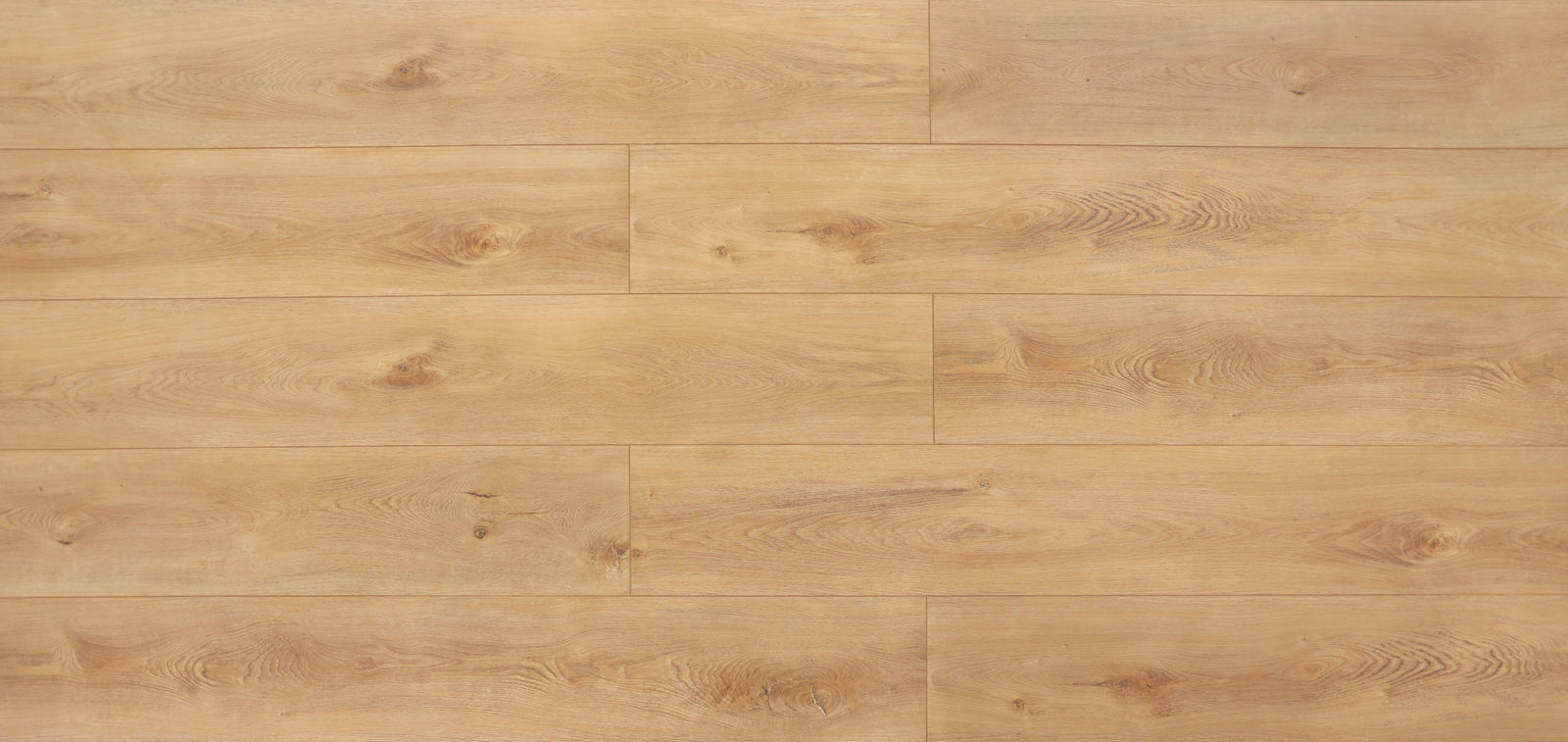 LV327 Tahoe in light oak laminate flooring planks with visible natural grain and knots, arranged in a standard staggered pattern. Waterloo & Kitchener. 
