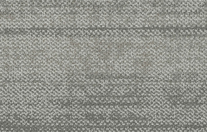 Close-up of a textured gray fabric surface