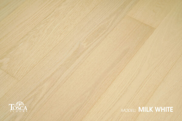 Milk White - Tosca Prestige 6-1/2" Engineered Hardwood