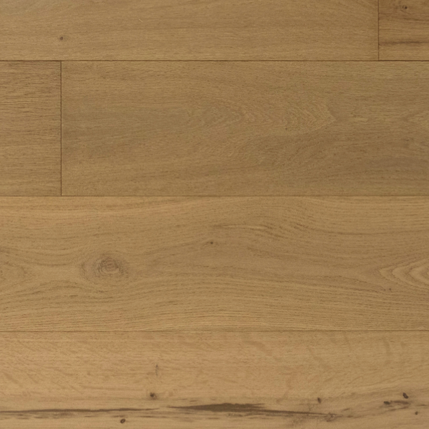 Close-up of wooden flooring with a natural finish