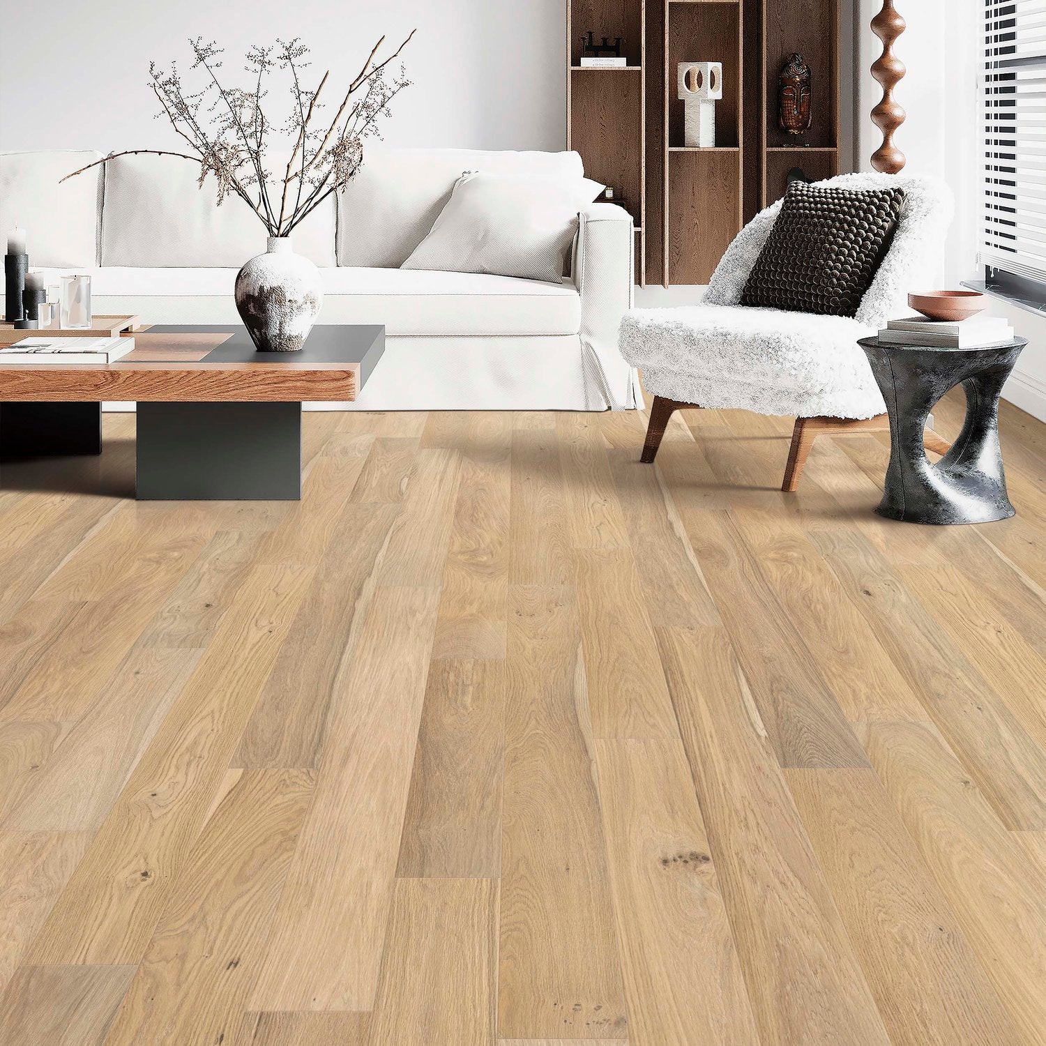 Biscuit Oak 631 002 - Nextfloor Engineered Hardwood 6-1/2