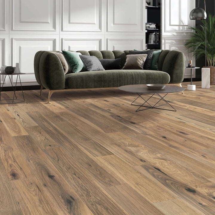 Coco Hickory 631 102 - Nextfloor Engineered Hardwood 6-1/2" x 3/4" T&G Nob Hill 631