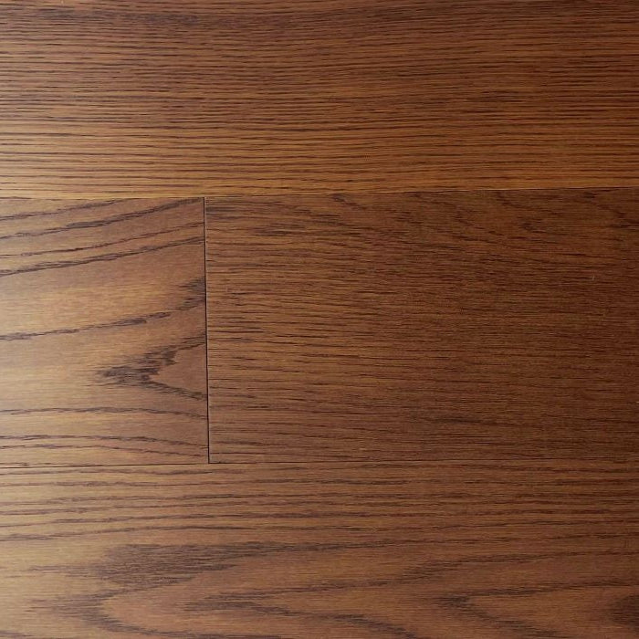 Close-up showing the texture and color of Ohio NAF engineered hardwood flooring.