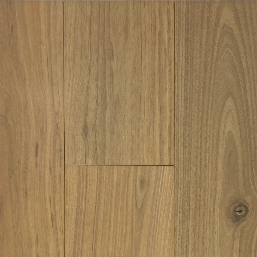 Close-up of wooden flooring with a visible grain pattern