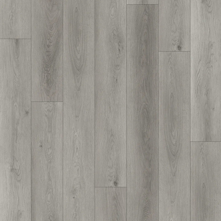 Gray wood-patterned flooring