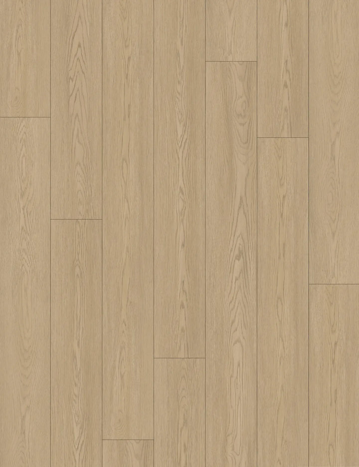 Wooden flooring with a light brown color and visible grain pattern.