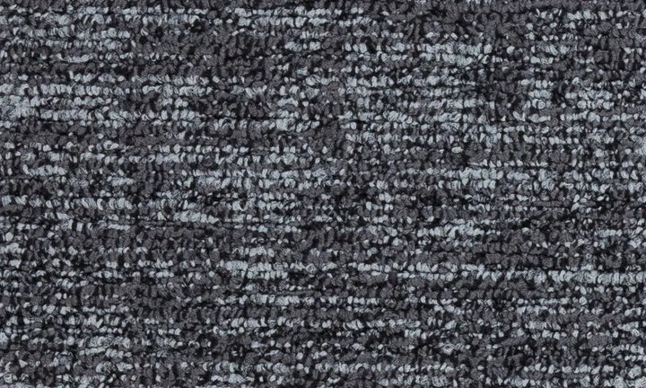 Close-up of a textured gray carpet