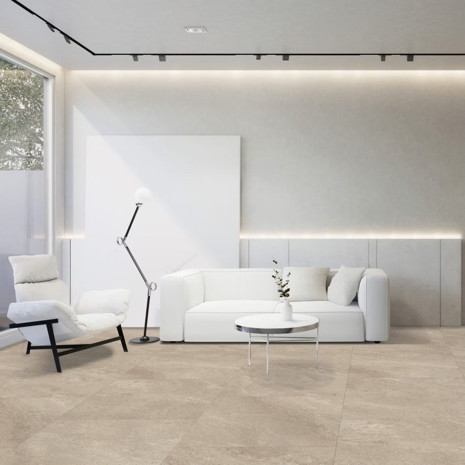 Pietra Ivory - 1867 Evolution Purflex 4.5mm Looselay Vinyl Tile