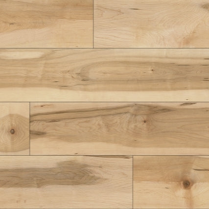 Close-up of wooden flooring with a natural finish