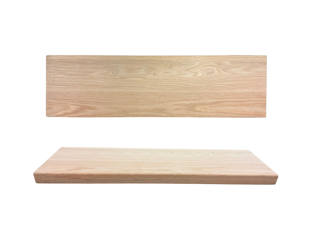 Red oak unfinished stair tread 38" for box stair, available at Advanced Flooring.  