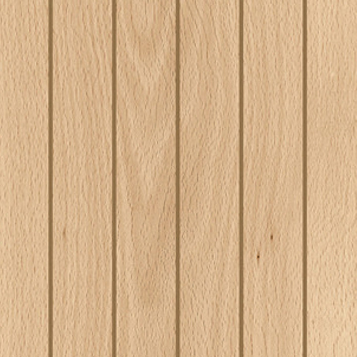 Close-up of wooden panel with vertical grain pattern