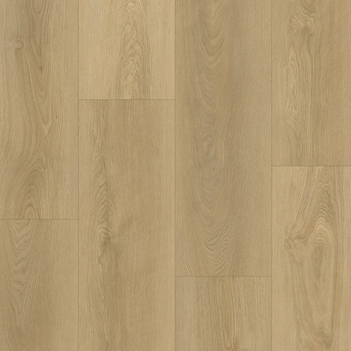 Close-up of a wooden floor with a light brown color and visible grain pattern.