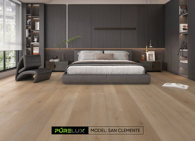 SAN CLEMENTE - PURELUX  Imperlux series 9"x7mm SPC w/ Cork underlay