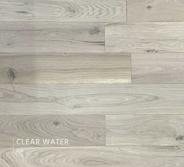 Clear Water - GRANDEUR Sunshine Collection Engineered Hardwood ¾"