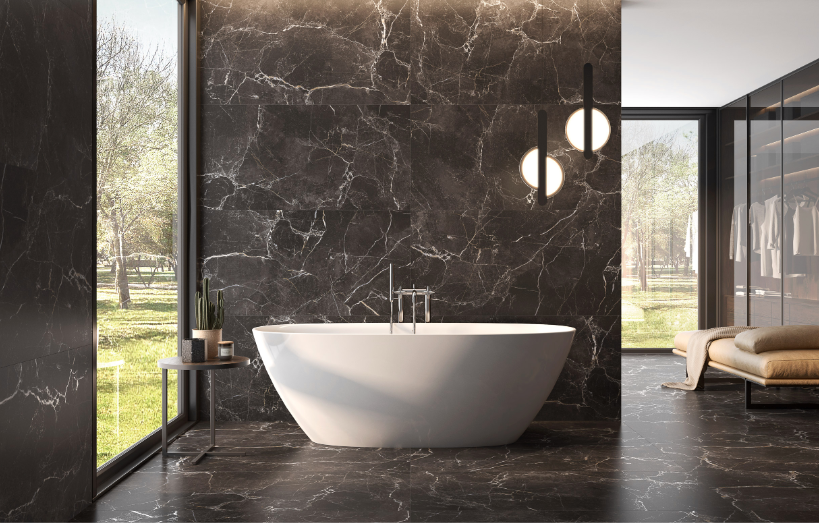 Roca Tile - Port Noir Collection
