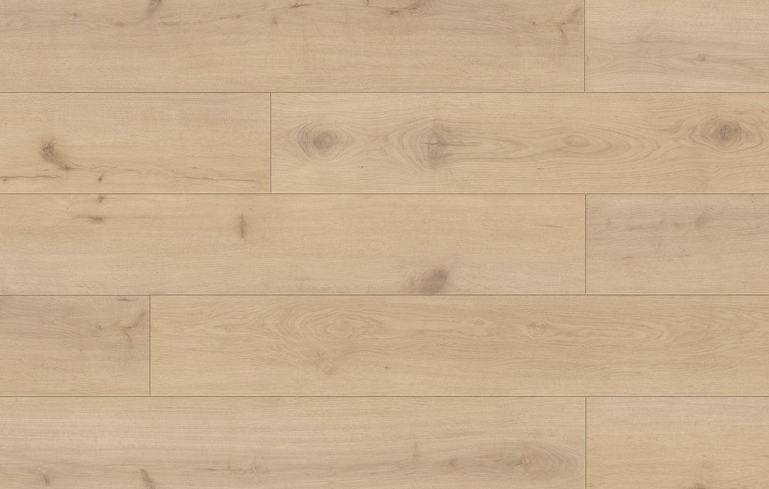 Close-up of wooden flooring with a natural finish