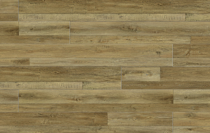 Close-up of wooden flooring with a natural finish