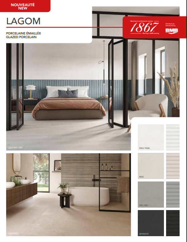 1867 Tile - Lagom convex