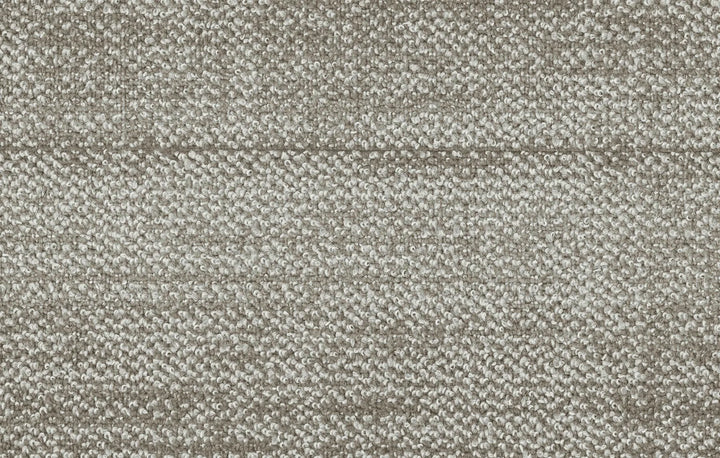 Close-up of a textured gray fabric surface