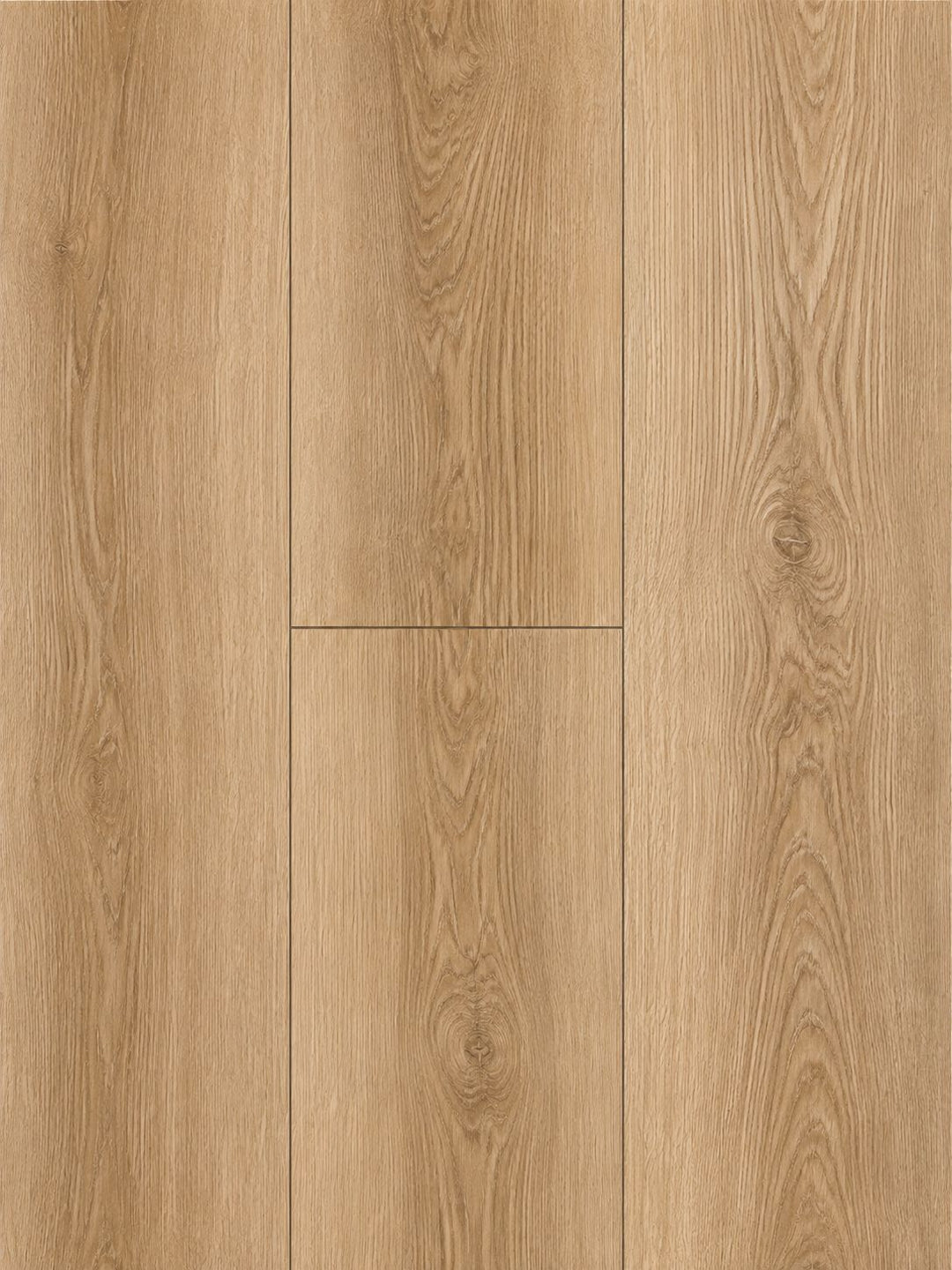 Light oak vinyl flooring planks with visible grain patterns and natural wood textures. Available at KW