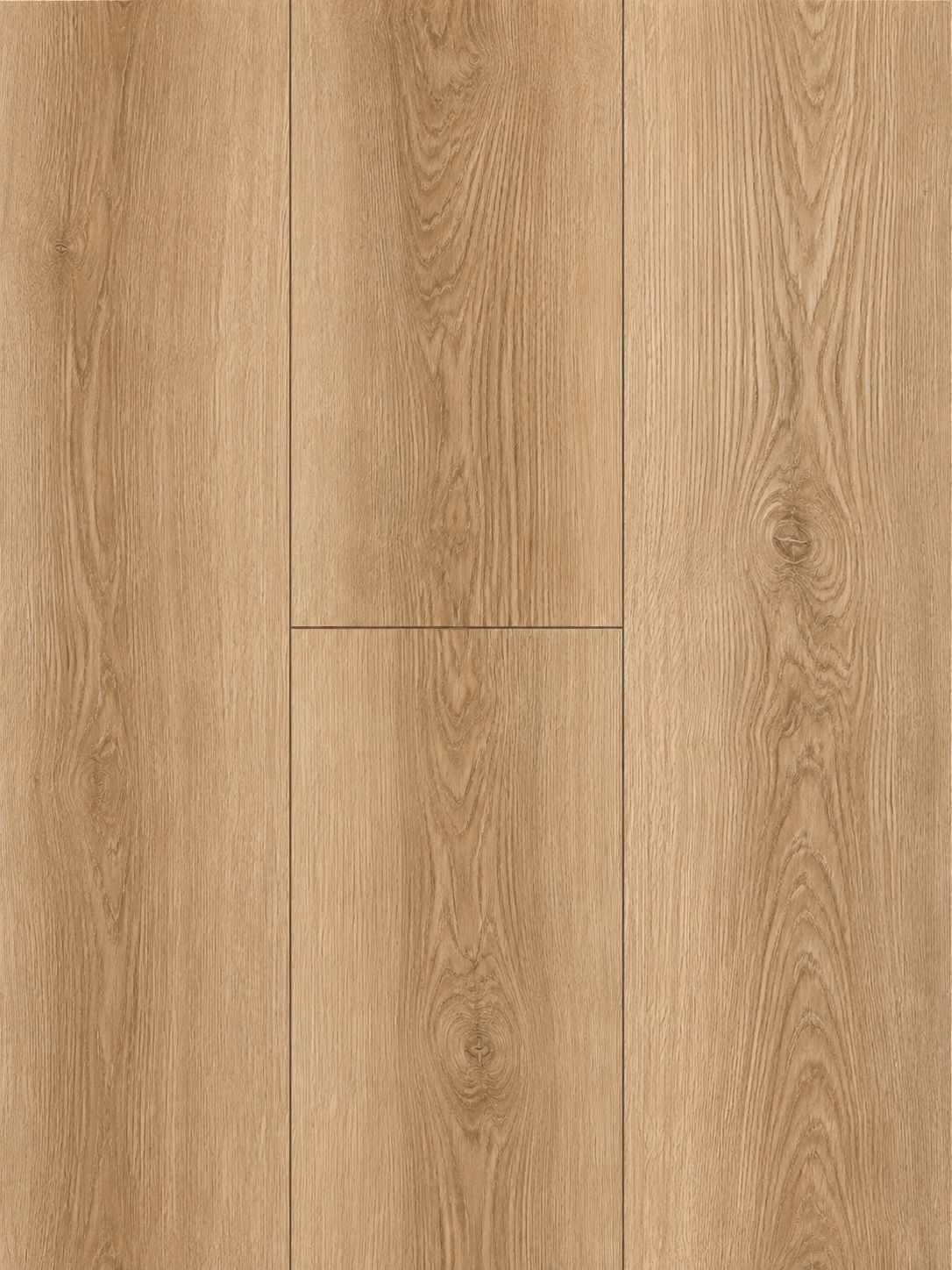 Light oak vinyl flooring planks with visible grain patterns and natural wood textures. Available at KW