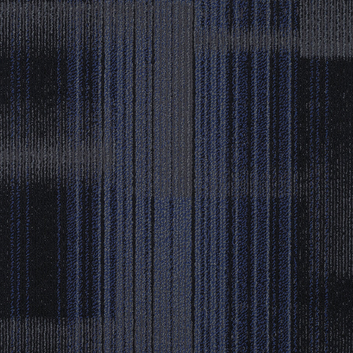 Textured blue and black patterned fabric