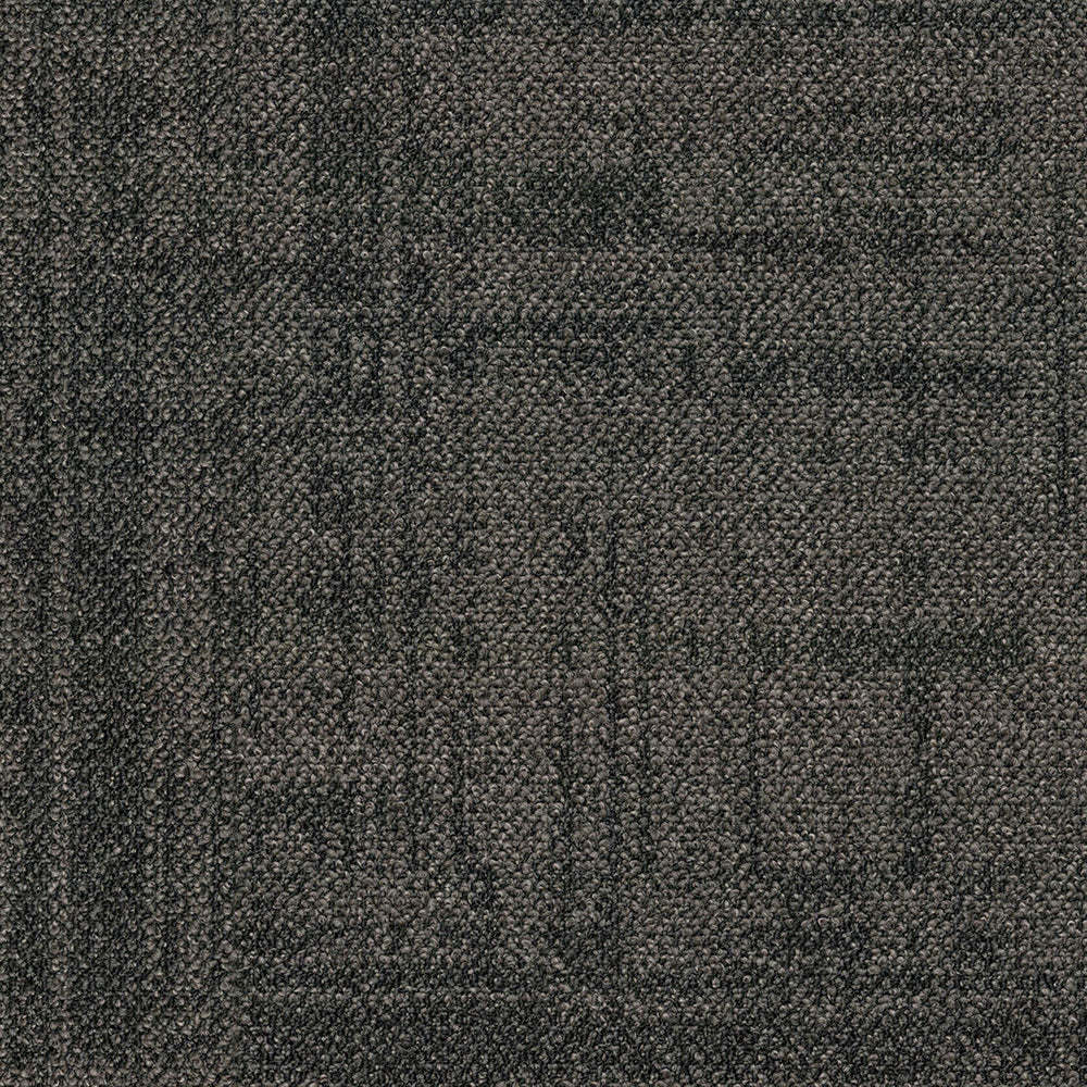 Close-up of a textured dark gray fabric surface