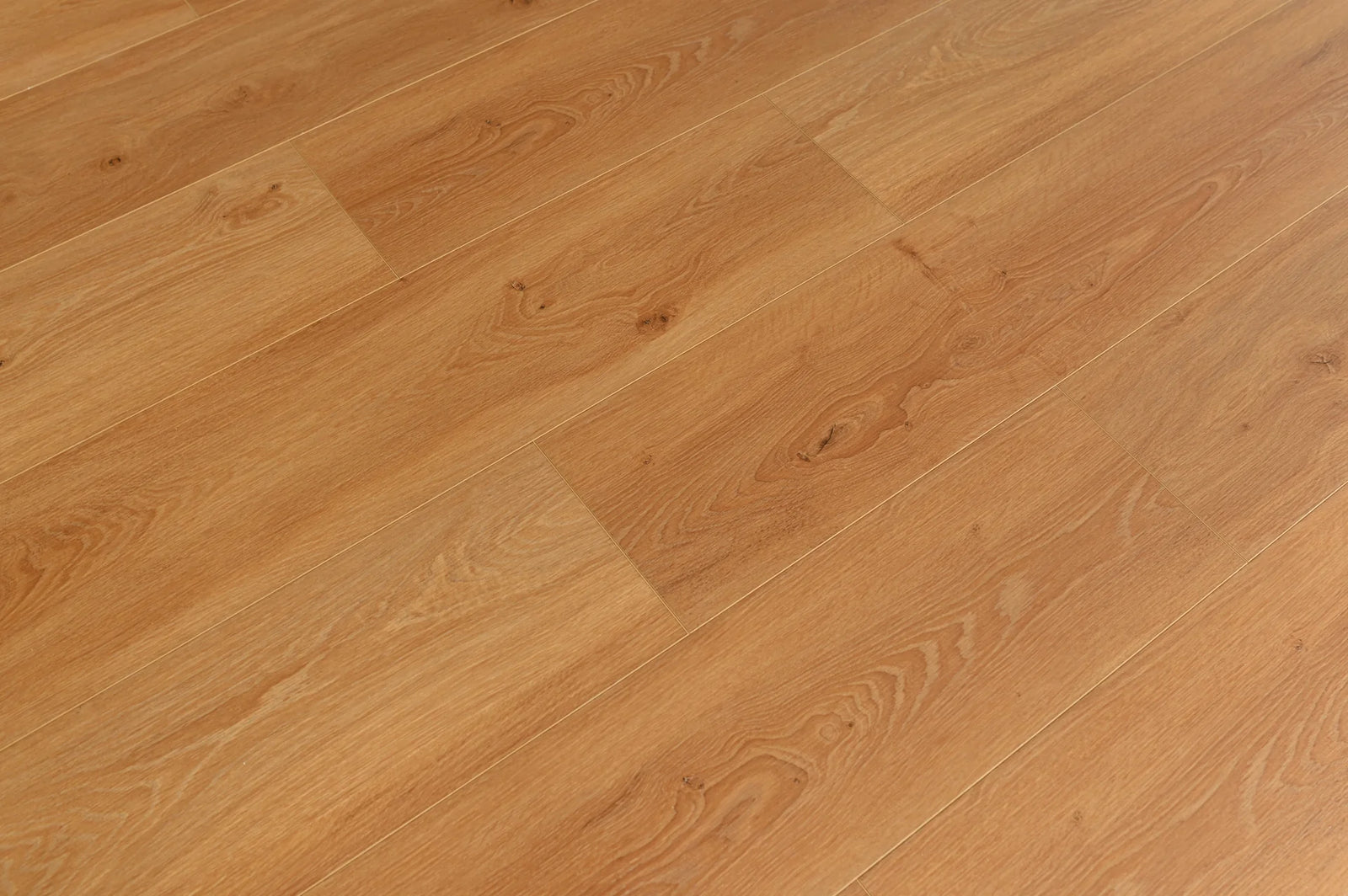 Close-up of wooden flooring with a natural finish