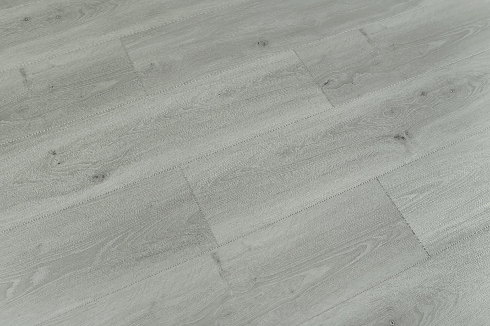 Close-up of gray wooden flooring with a natural finish
