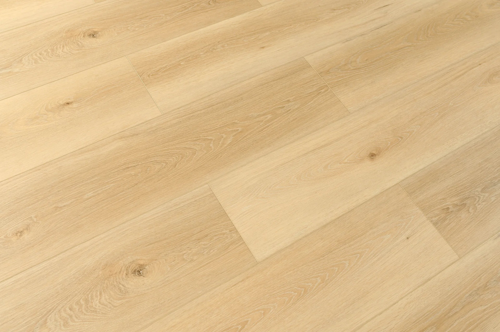 Close-up of light wood flooring with a natural finish