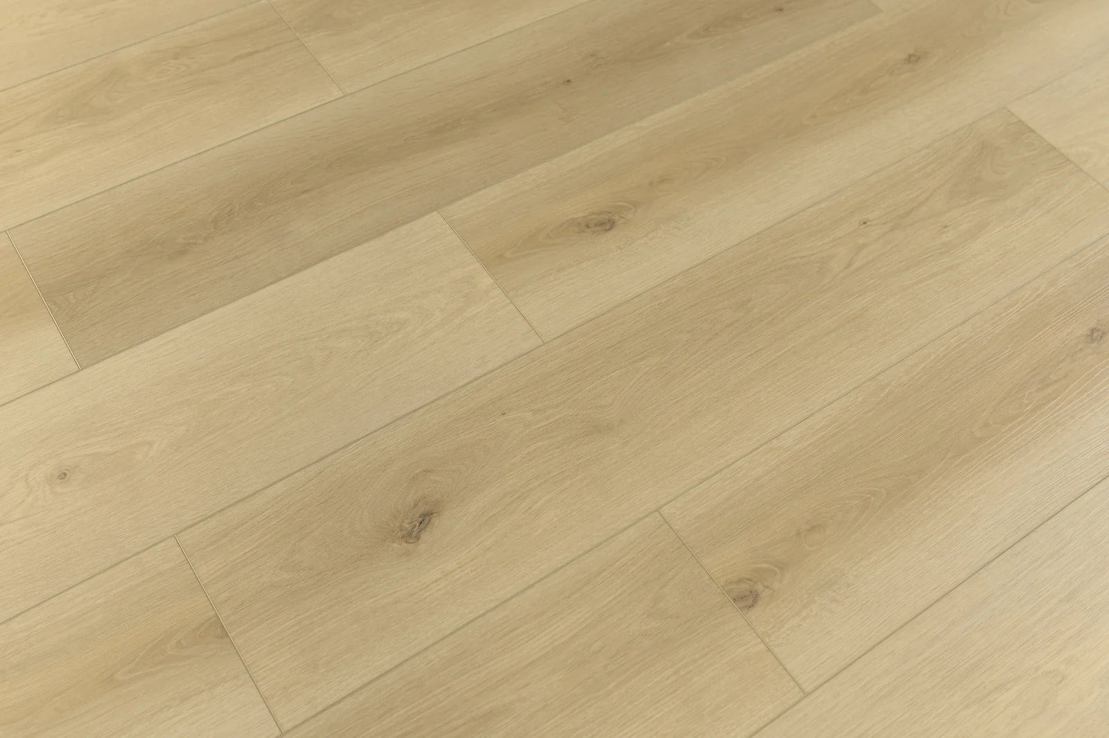 Close-up of light wood flooring with a natural finish