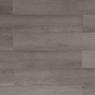 Close-up of gray wooden flooring with a visible grain pattern