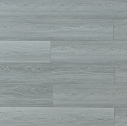 Gray wood-patterned flooring