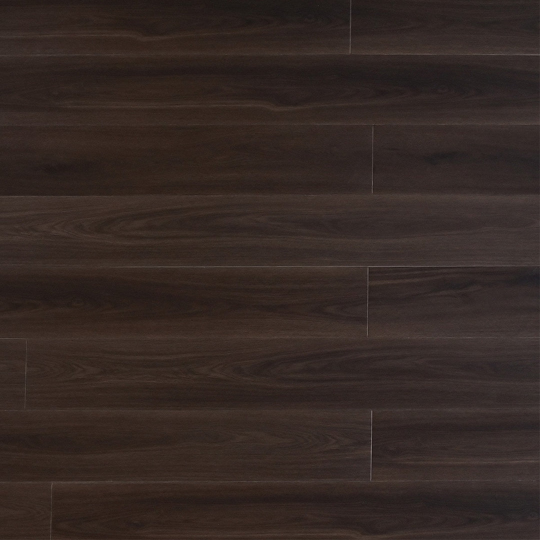 A close up of Deep Walnut TFSPC902 9mm vinyl flooring from Toucan.