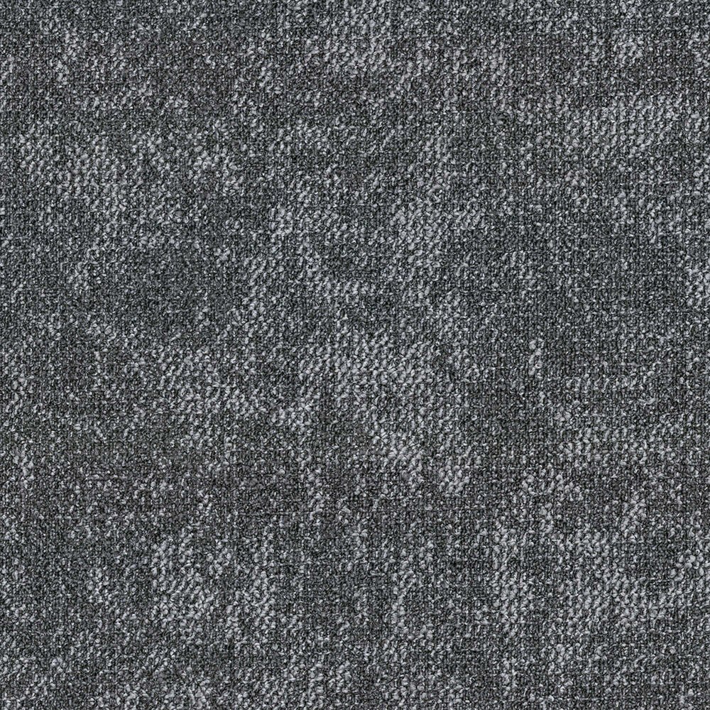 Textured gray patterned fabric swatch