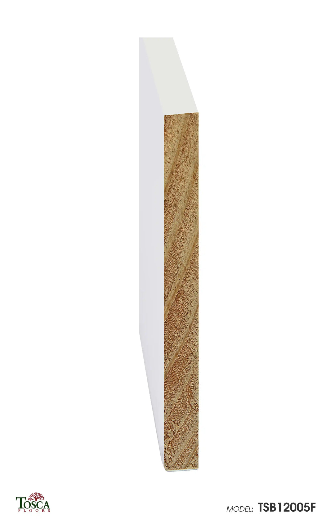 Flat Baseboard 5" (10ft) TSB12005F - Tosca