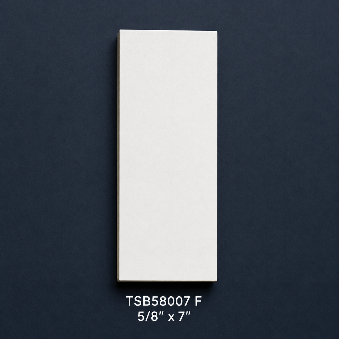 Flat Baseboard 7" TSB58007F - Tosca