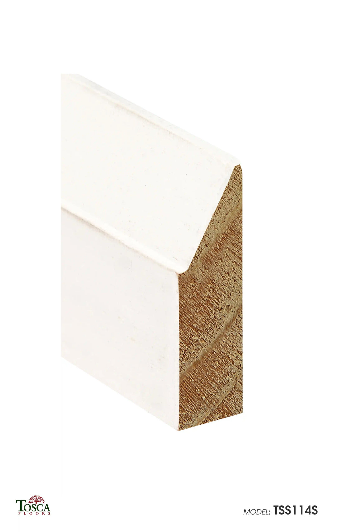Step Bevel Doorstop (10ft) TSS114S - Tosca