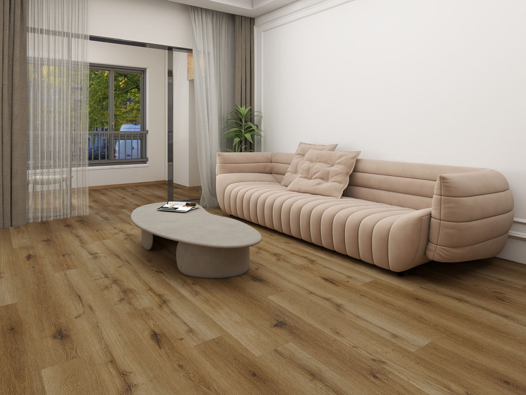 Tan - Weiss flooring 7mm SPC Vinyl Atmosphere collection