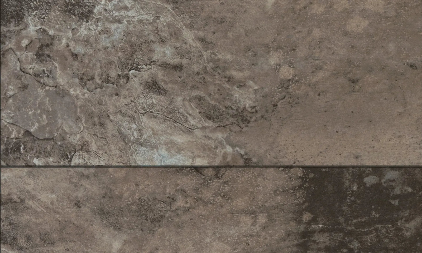 Close-up of a textured brown ceramic tile