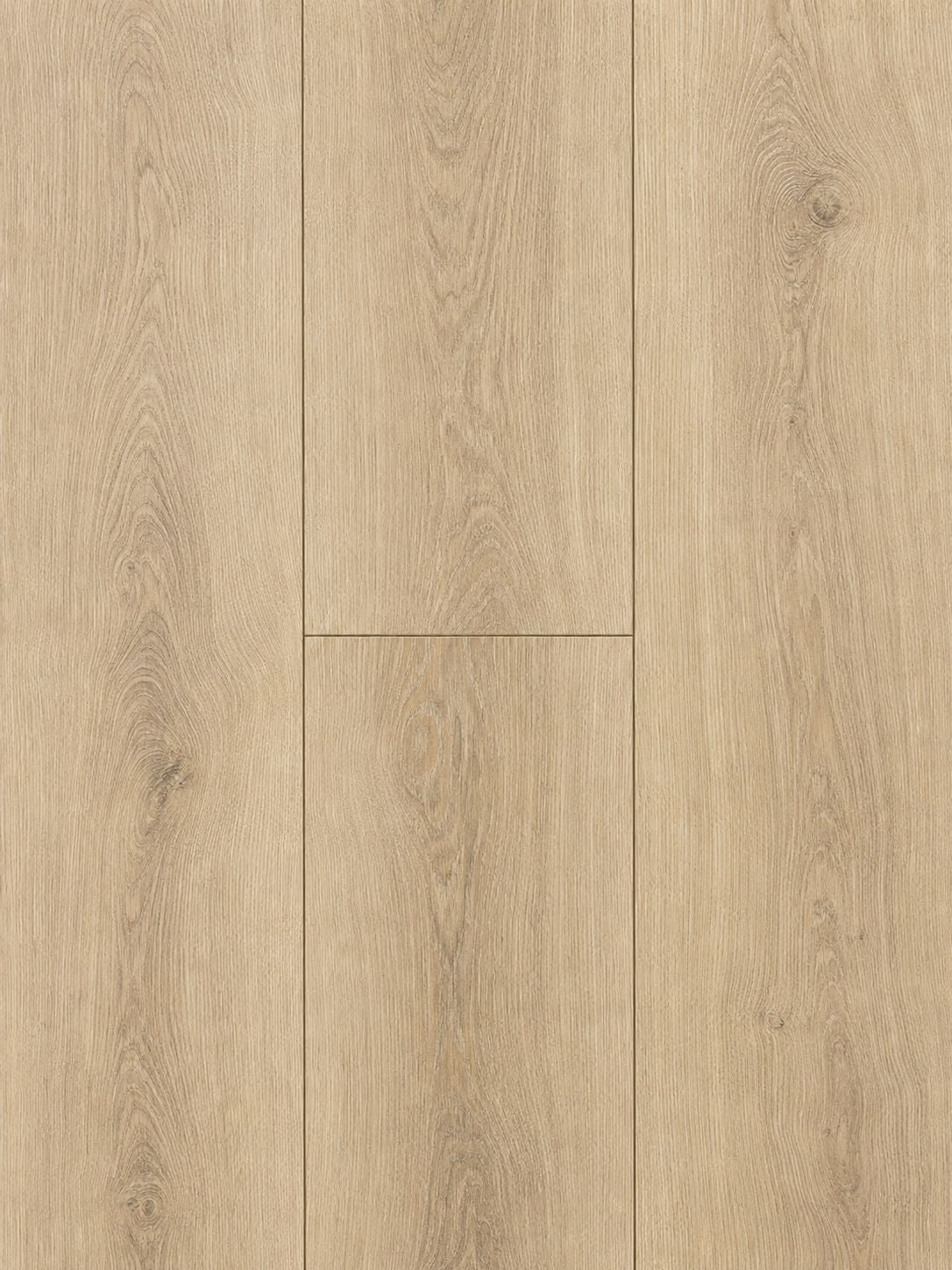 Tosca Tropcial Oak 9802 sample, medium-tone wood-look vinyl flooring planks with visible grain and knot textures.