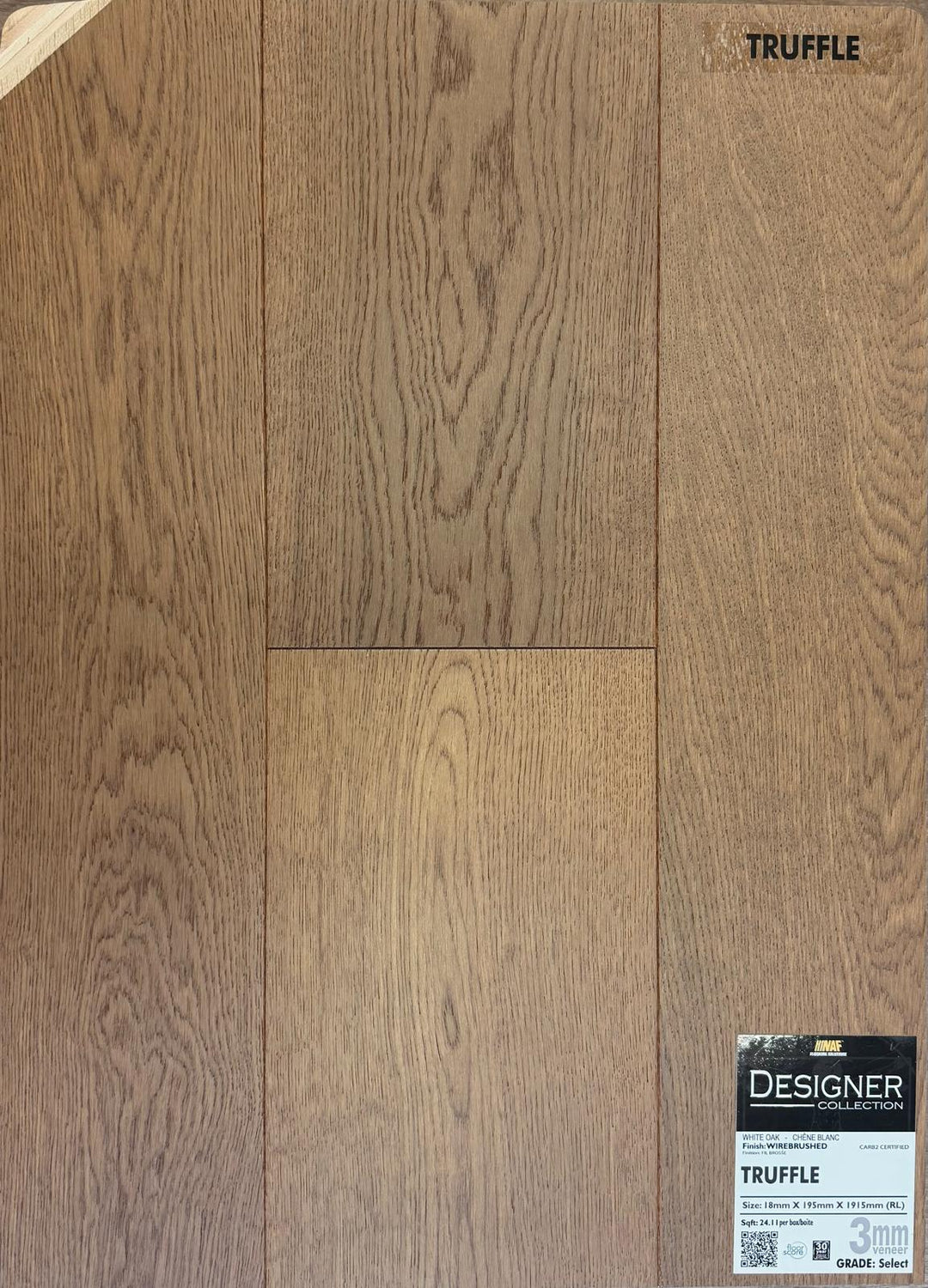 Truffle - NAF 7.5''x 18mm DESIGNER Oak Engineered Hardwood