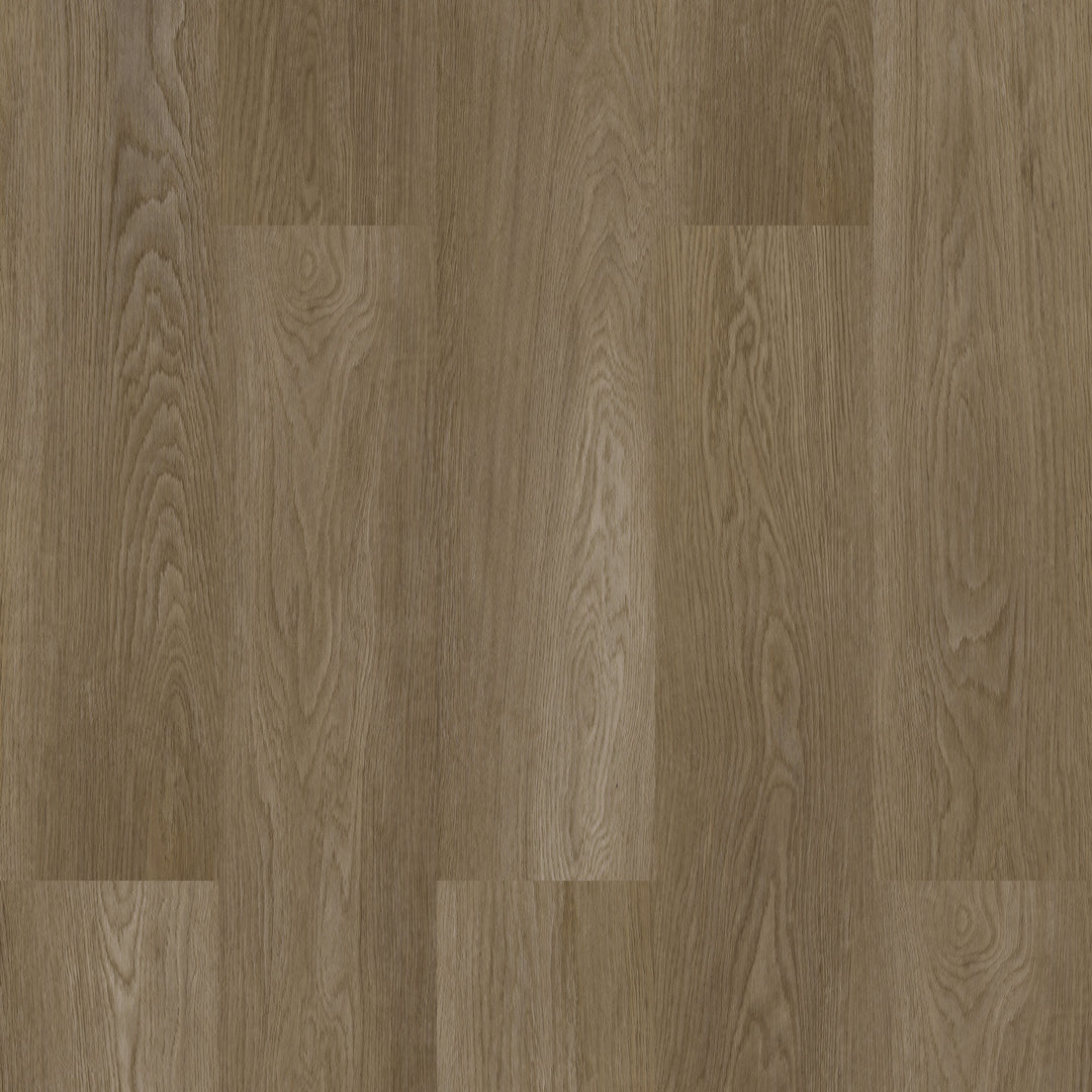Close-up of a wooden floor with a brown finish