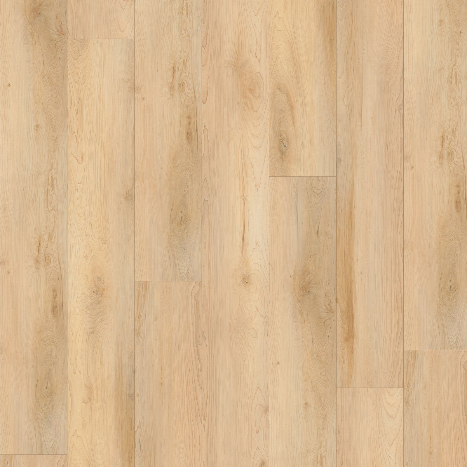 Close-up of a wooden floor with a light brown color and visible grain pattern.