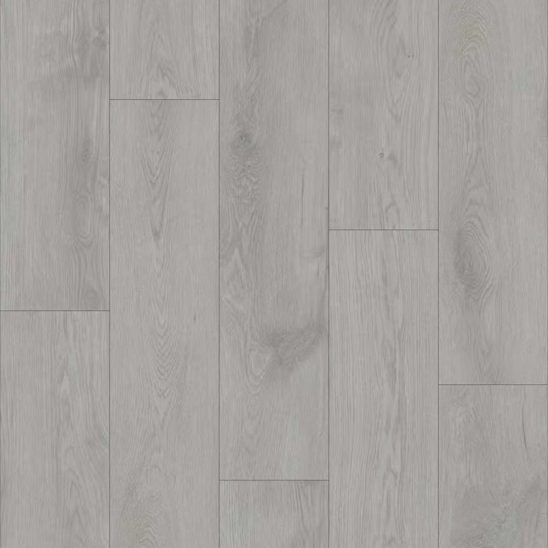 Gray wood-patterned flooring