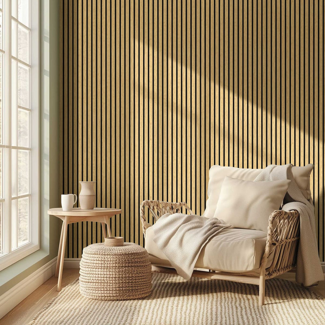 White Oak WA270 - Walldi Acoustic Wall Panel 2'x 9'